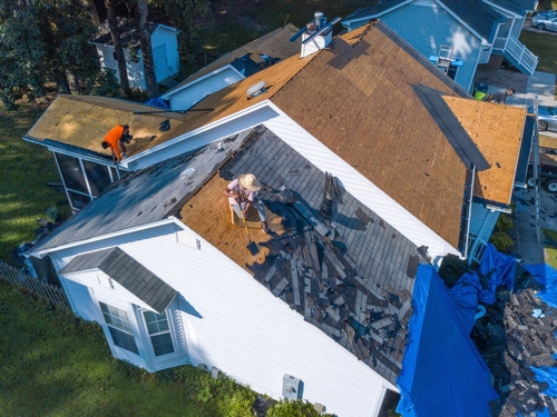 Storm Damage Roof Repair in Verbena AL